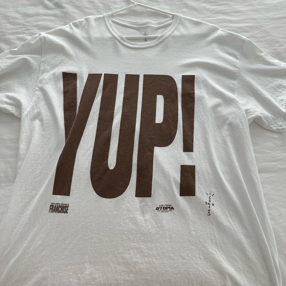 Travis Scott Yup T-shirt